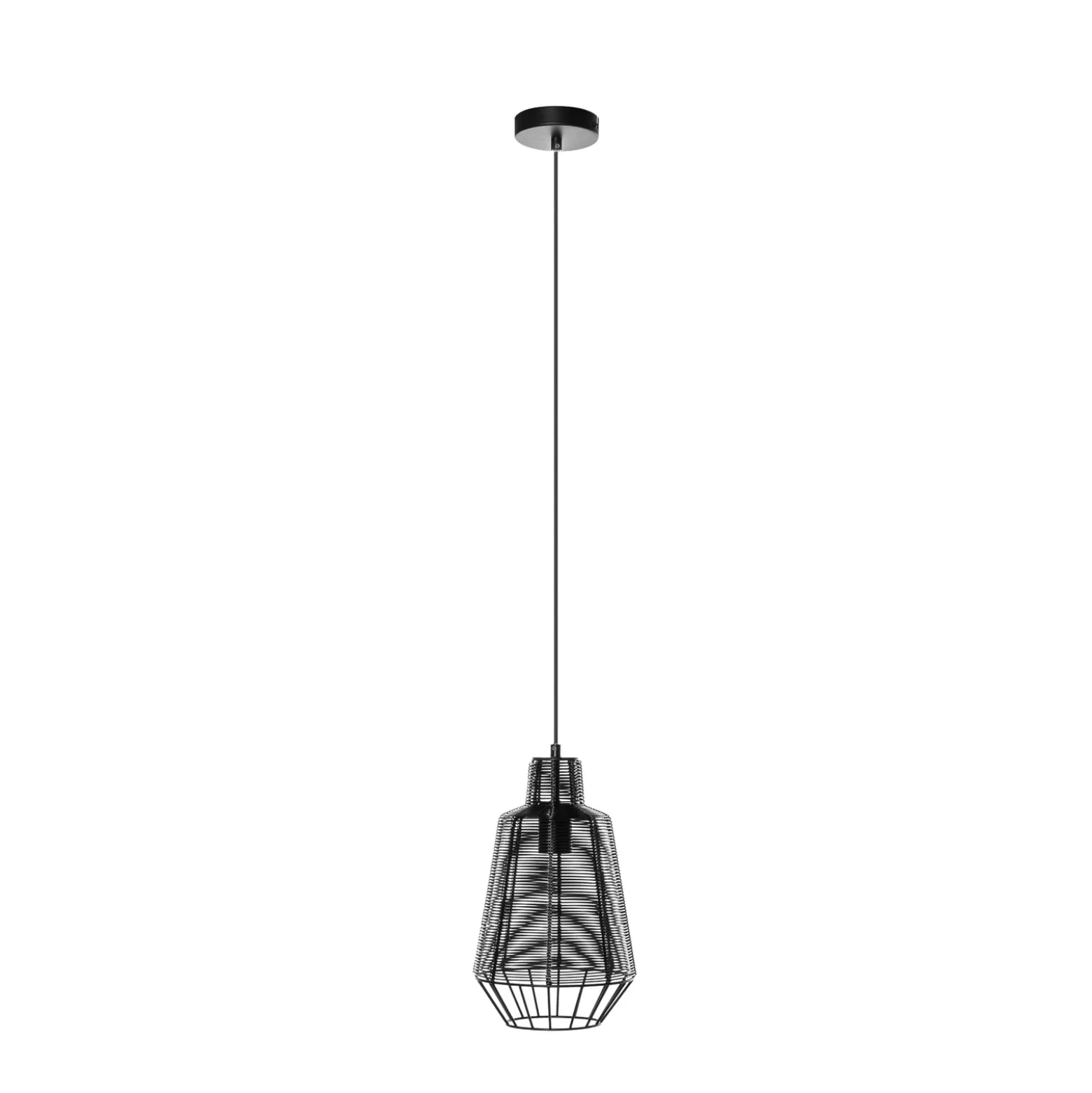 Lucande Tinko häkki-riippuvalaisin, musta, 20 cm