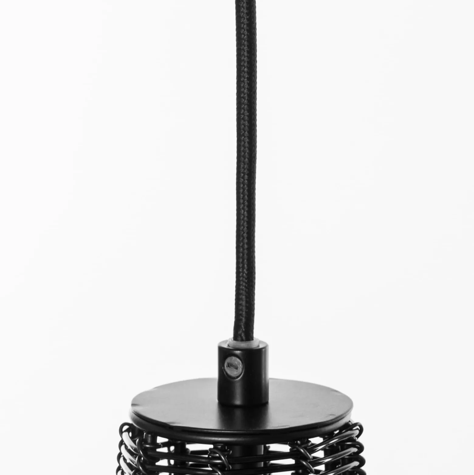 Lucande Tinko häkki-riippuvalaisin, musta, 20 cm