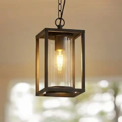 Lucande ulkoriippuvalaisin Ferda, 25 cm, antrasiitti, IP44