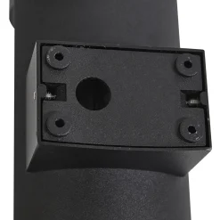 Lucande ulkoseinävalaisin Zanta, korkeus 19,7 cm, IP65, musta