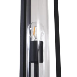 Lucande ulkovalaisin Alivaro, musta, 220 cm, E27, IP65