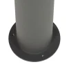 Lucande ulkovalaisin Dunia, antrasiitti, metallia, korkeus 220 cm