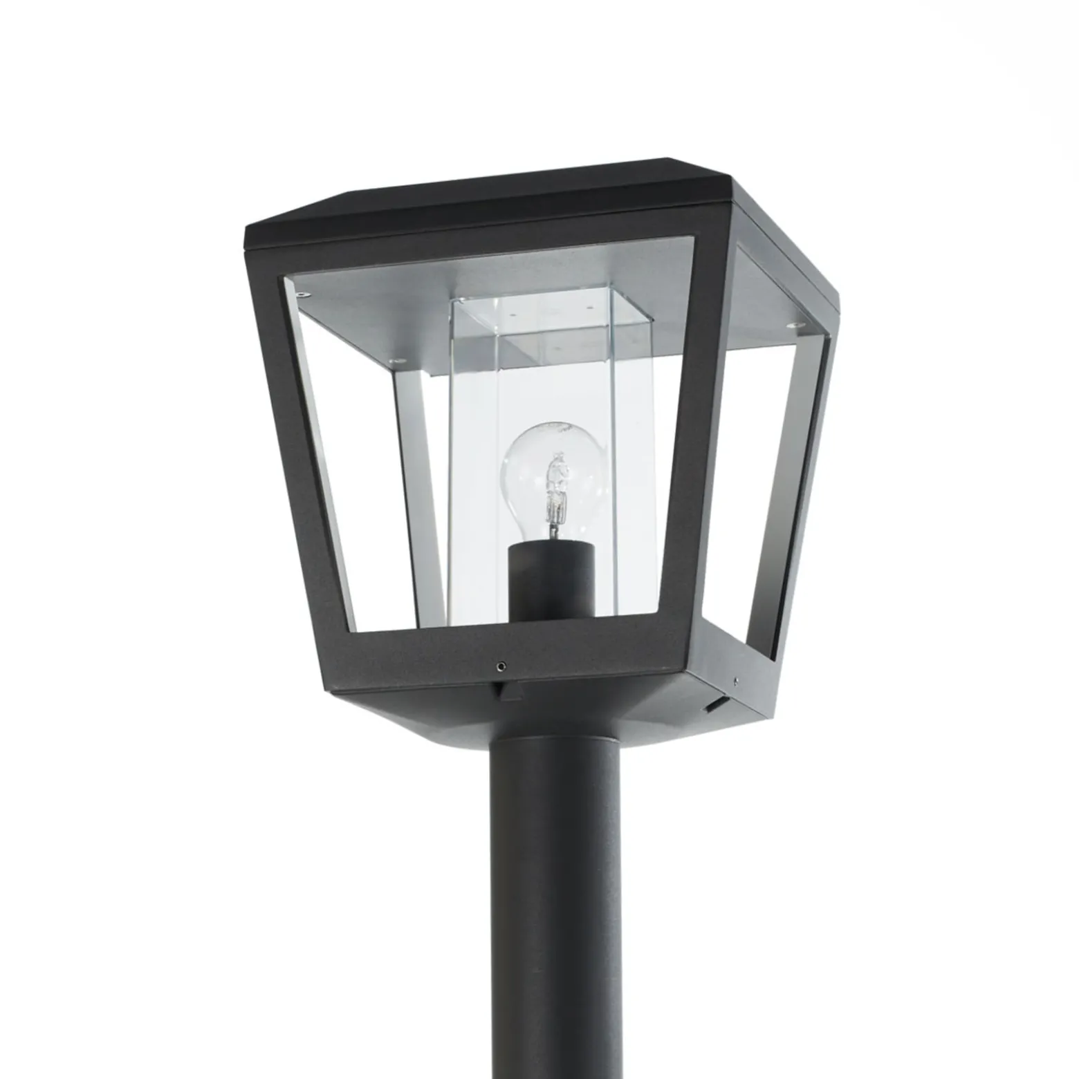 Lucande ulkovalaisin Dunia, antrasiitti, metallia, korkeus 220 cm