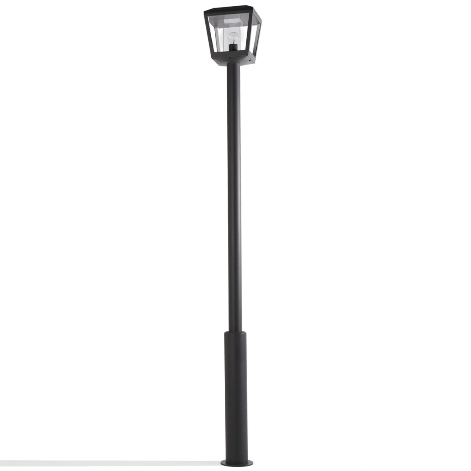 Lucande ulkovalaisin Dunia, antrasiitti, metallia, korkeus 220 cm