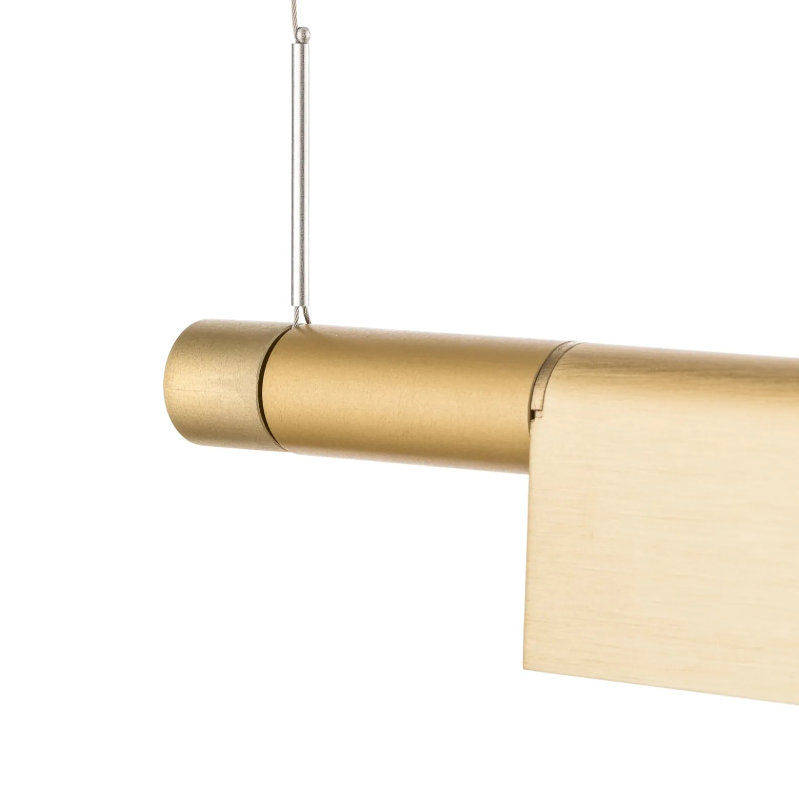 Luceplan Compendium – LED-riippuvalaisin, messinki