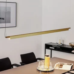 Luceplan Compendium – LED-riippuvalaisin, messinki