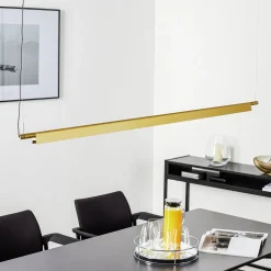 Luceplan Compendium – LED-riippuvalaisin, messinki