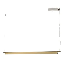 Luceplan Compendium – LED-riippuvalaisin, messinki