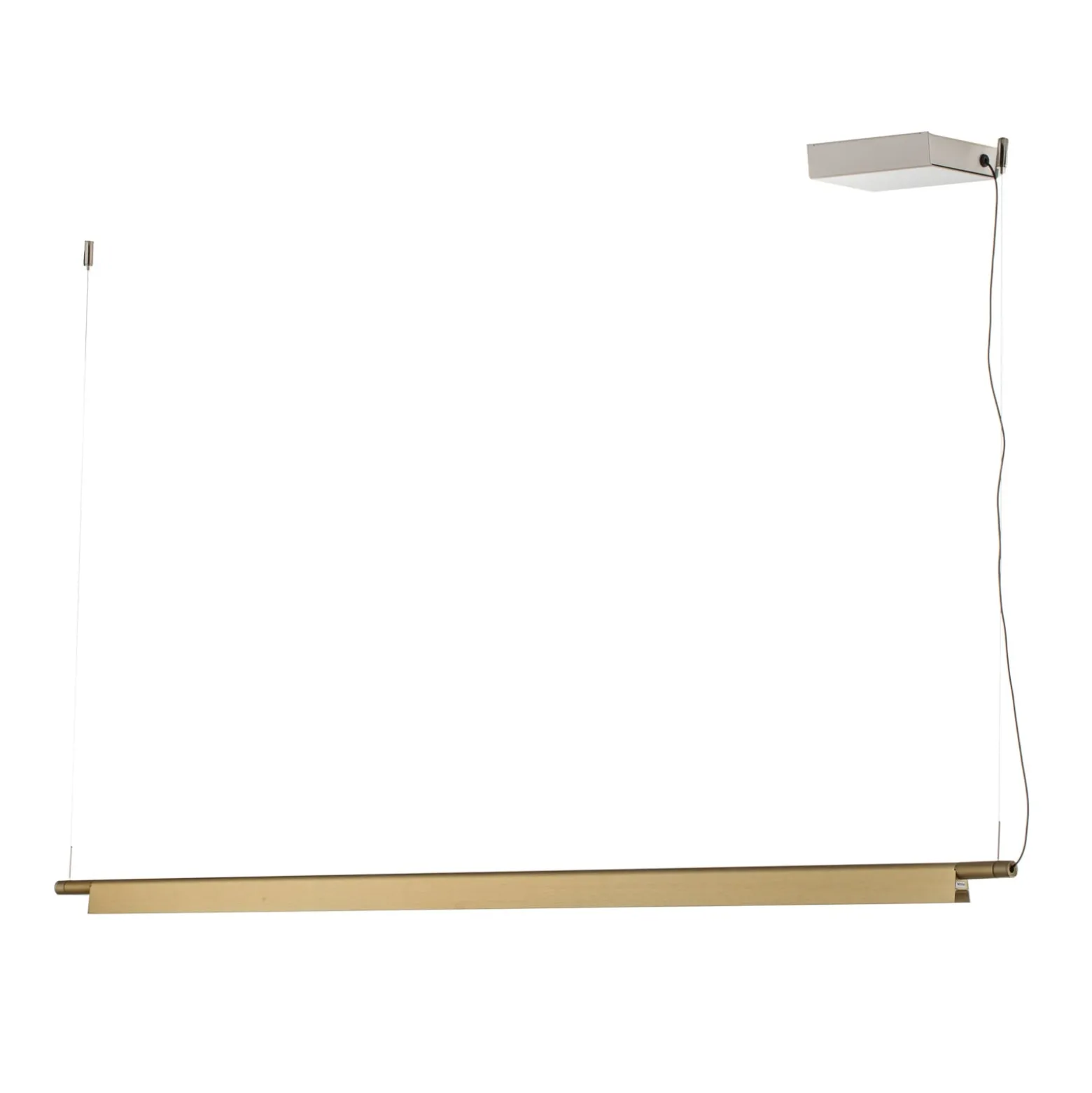 Luceplan Compendium – LED-riippuvalaisin, messinki