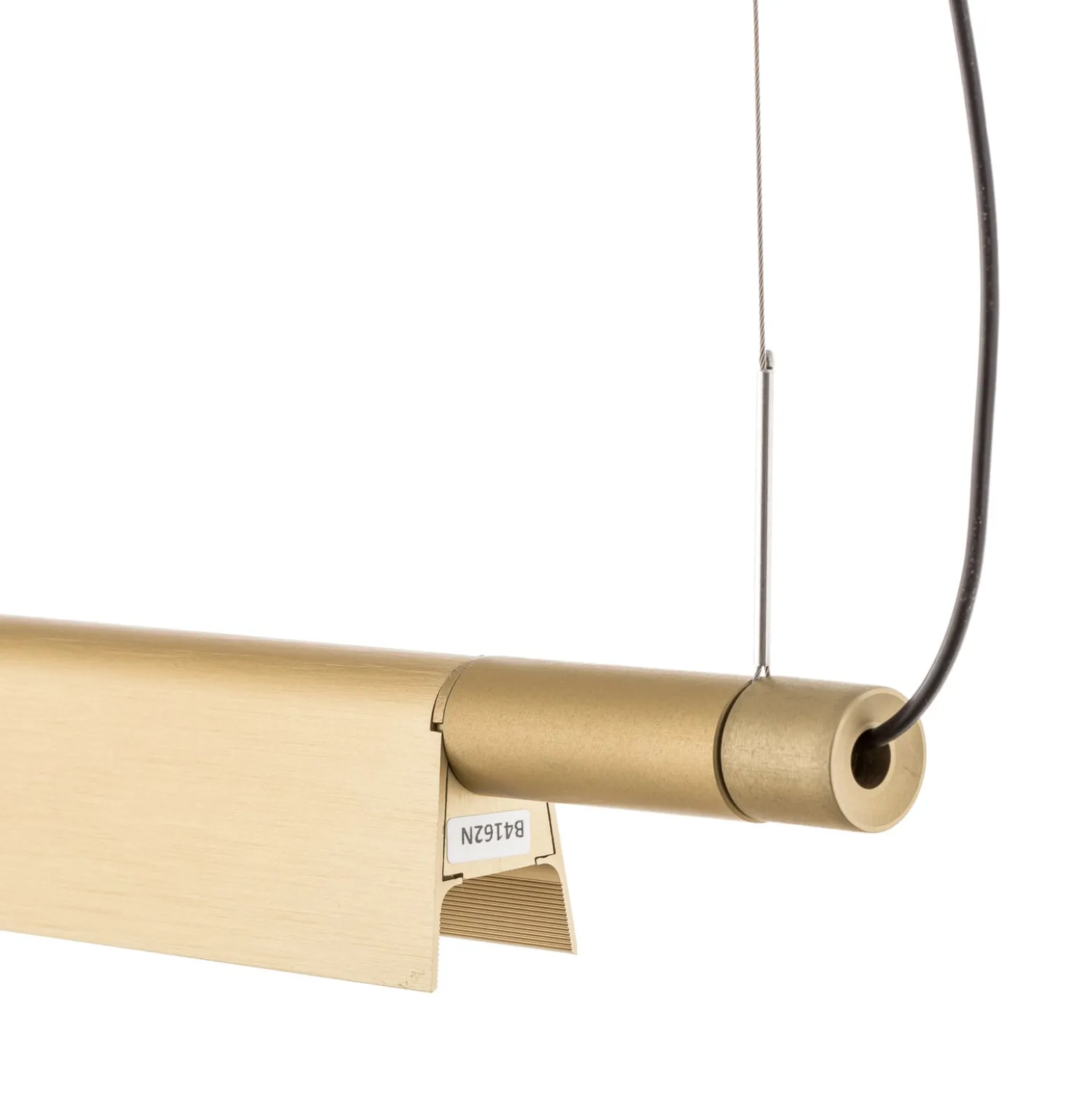 Luceplan Compendium – LED-riippuvalaisin, messinki