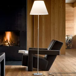 Luceplan Costanza lattiavalaisin D13t, alumiini/valkoinen