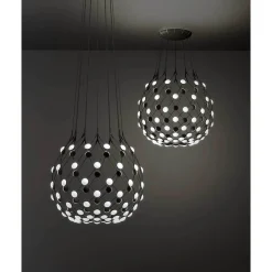 Luceplan Mesh Wireless riippuvalo, Ø 100 cm, 4 m, Bluetooth
