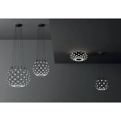 Luceplan Mesh Wireless riippuvalo, Ø 100 cm, 4 m, Bluetooth