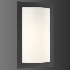 Luis LED-ulkoseinävalaisin, grafiitti, liiketunnistin