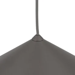 Lume L -riippuvalaisin, ruskea, metalli, Ø 40 cm, GX53