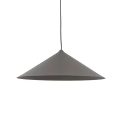 Lume L -riippuvalaisin, ruskea, metalli, Ø 40 cm, GX53
