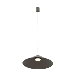 Lume L -riippuvalaisin, ruskea, metalli, Ø 40 cm, GX53