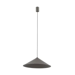 Lume L -riippuvalaisin, ruskea, metalli, Ø 40 cm, GX53