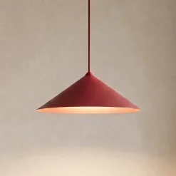 Lume L -riippuvalaisin, viininpunainen, metalli, Ø 40 cm, GX53
