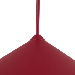 Lume L -riippuvalaisin, viininpunainen, metalli, Ø 40 cm, GX53