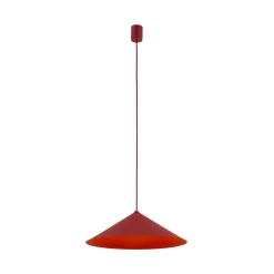 Lume L -riippuvalaisin, viininpunainen, metalli, Ø 40 cm, GX53