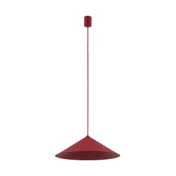 Lume L -riippuvalaisin, viininpunainen, metalli, Ø 40 cm, GX53