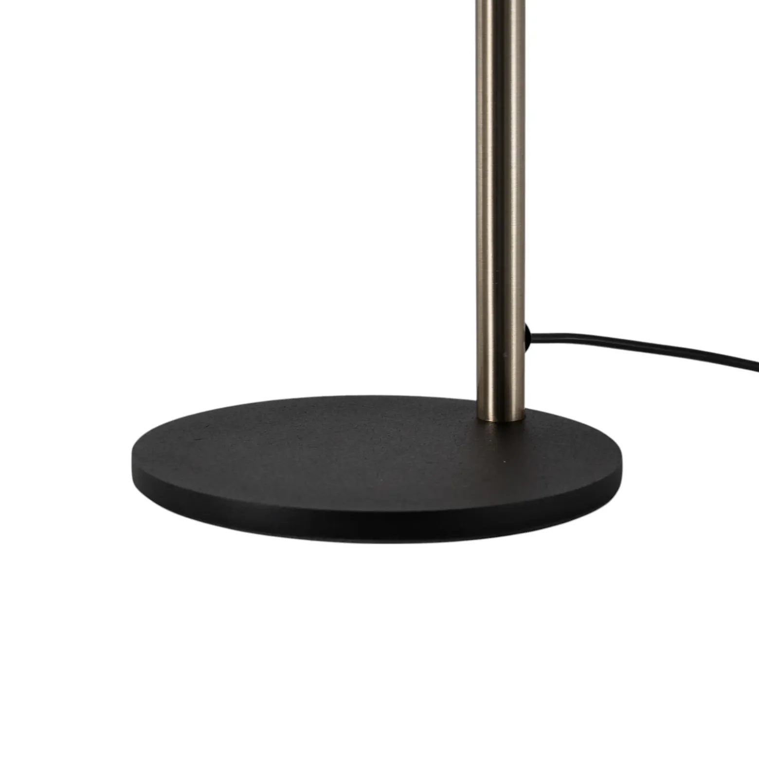 Lume pöytävalaisin, musta/kultainen antiikki, korkeus 42 cm, metallia