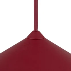 Lume XL -riippuvalaisin, viininpunainen, metalli, Ø 49 cm, GX53