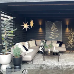 Luminen kimalteleva LED-puu Isaac