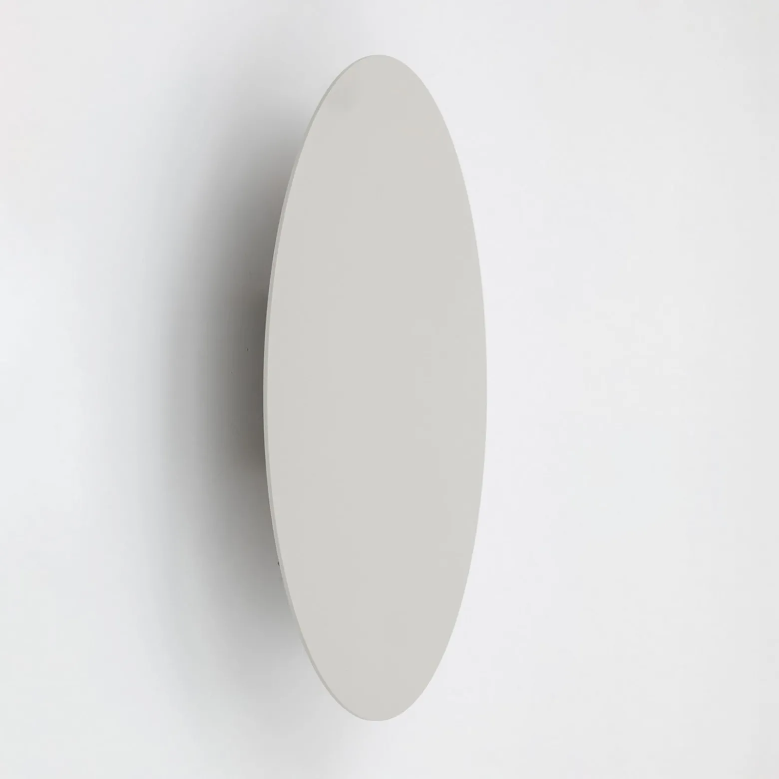 Luna seinävalaisin, beige, epäsuora valo, Ø 30 cm, teräs