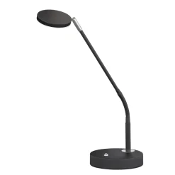 Lunia-LED-pöytälamppu himmennettävä, hiekanmusta