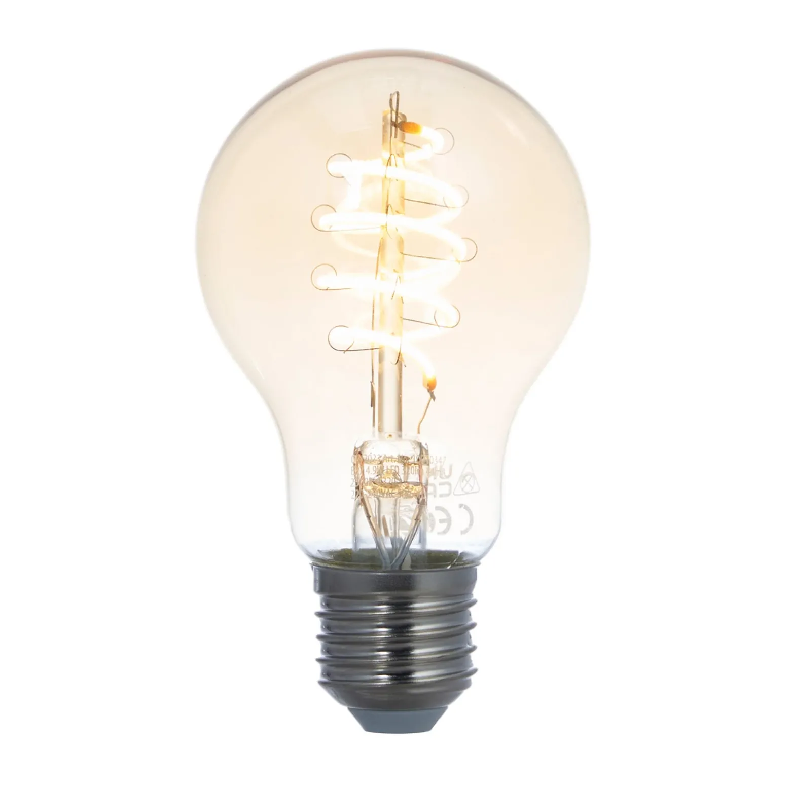 LUUMR LED-lamppu, E27 A60 4,9 W, älykäs, kirkas, keltainen