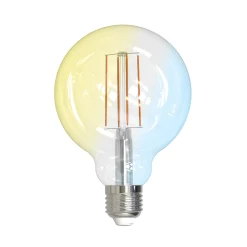 LUUMR LED-lamppu, E27 G95 7W, älykäs, kirkas