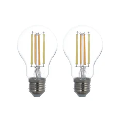 LUUMR Smart LED E27 A60 7W ZigBee Tuya Philips Hue sarja 2 kpl