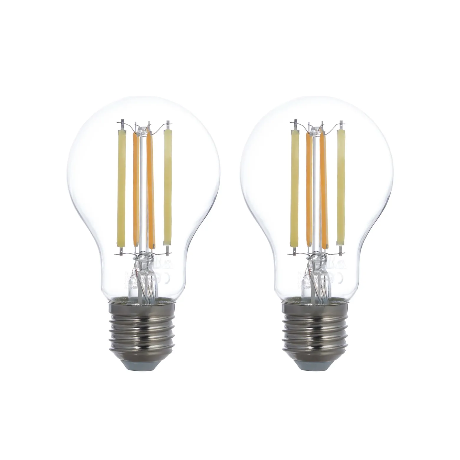 LUUMR Smart LED E27 A60 7W ZigBee Tuya Philips Hue sarja 2 kpl