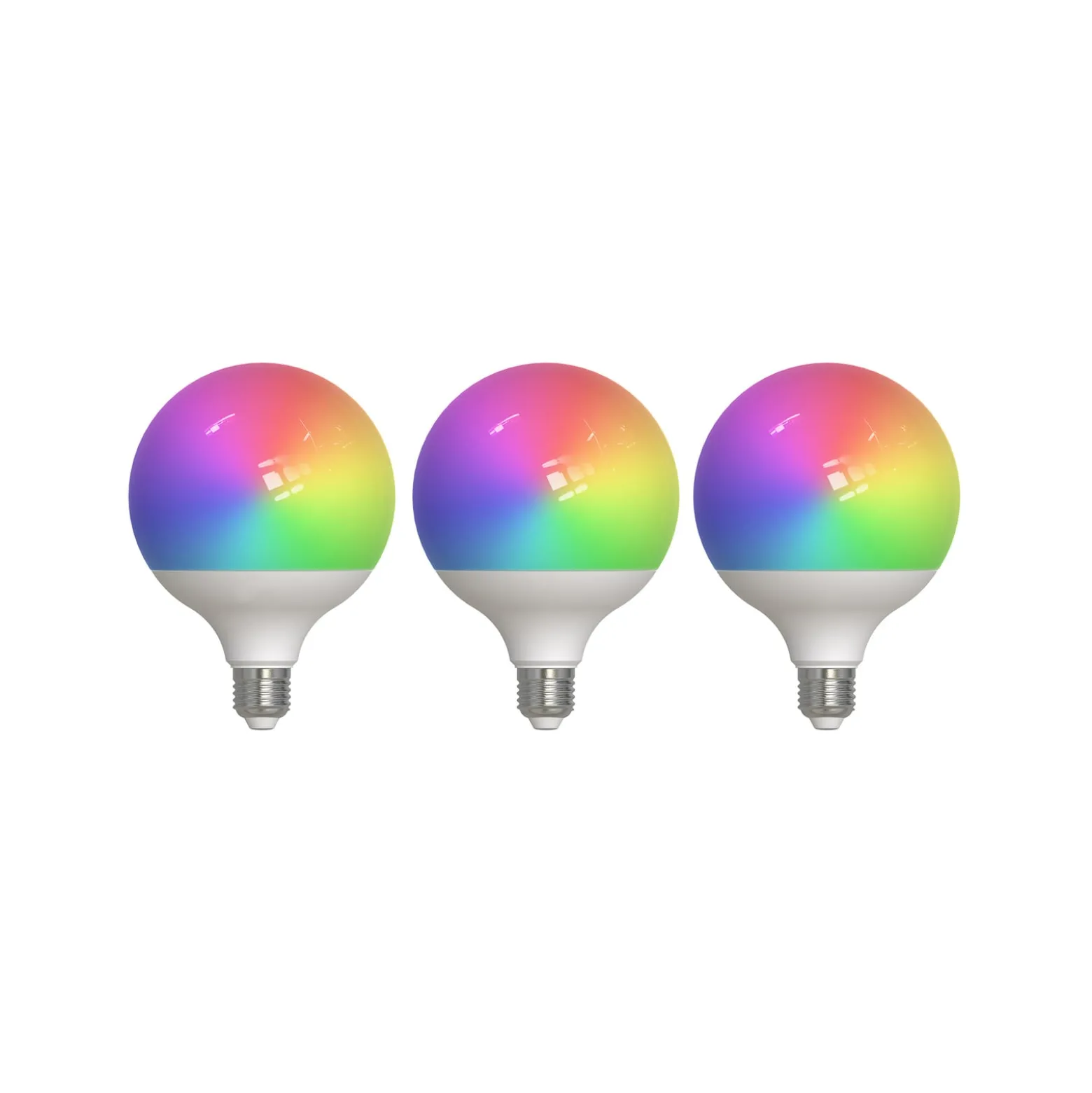 LUUMR Smart LED, 3, E27, G125, 9W, RGBW, CCT, matta, Tuya