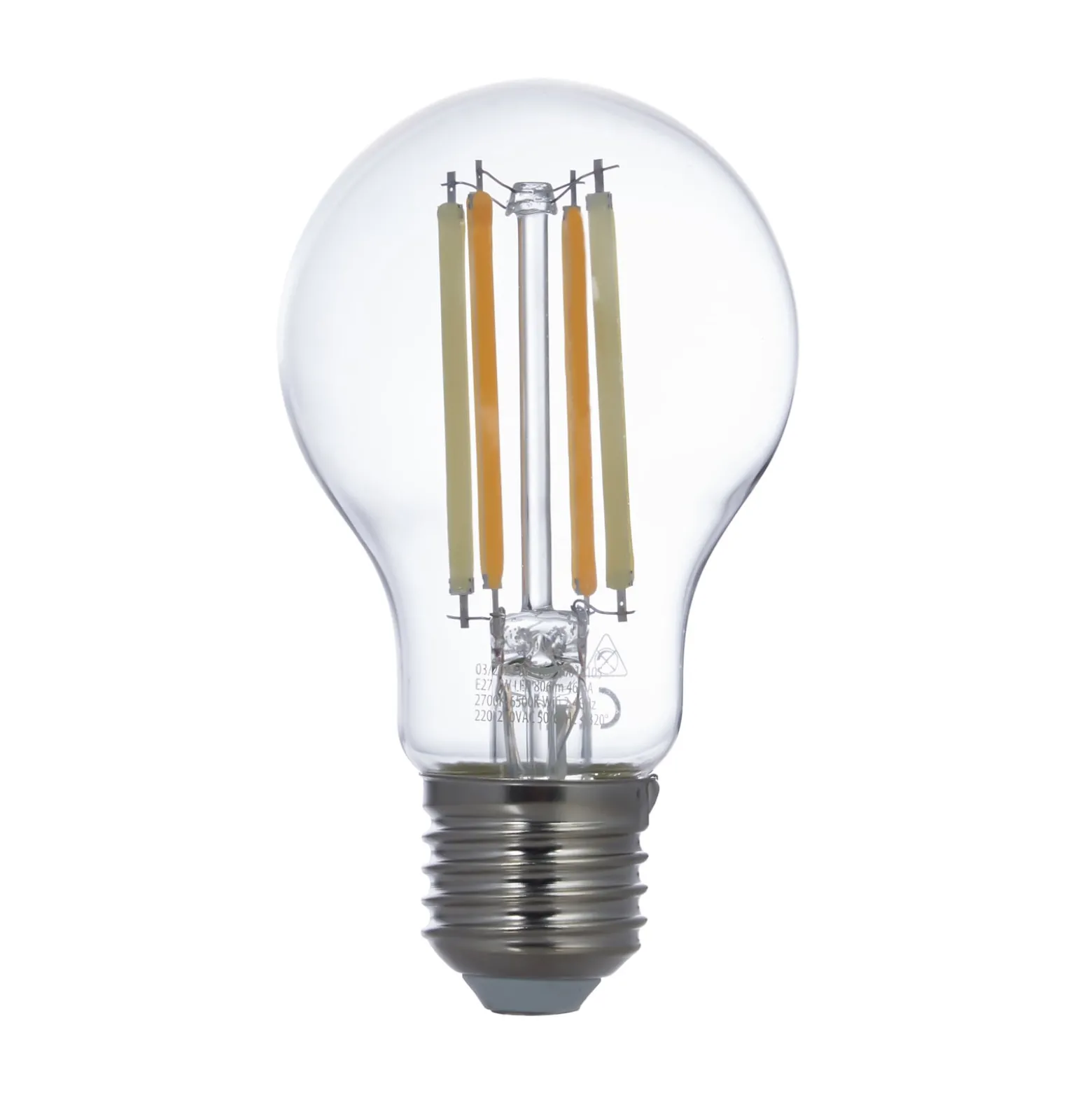 LUUMR Smart LED-lamppu kirkas E27 A60 7W Tuya WLAN CCT