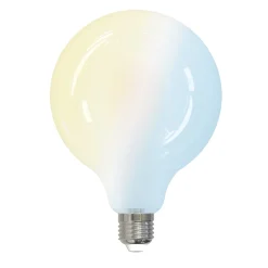LUUMR Smart LED-lamppu, mattapintainen, E27 G125, 7 W, Tuya WLAN CCT