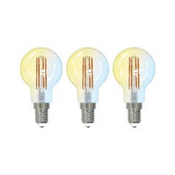 LUUMR Smart LED-pisaralamppu 3 kpl E14 4.2W CCT kirkas Tuya
