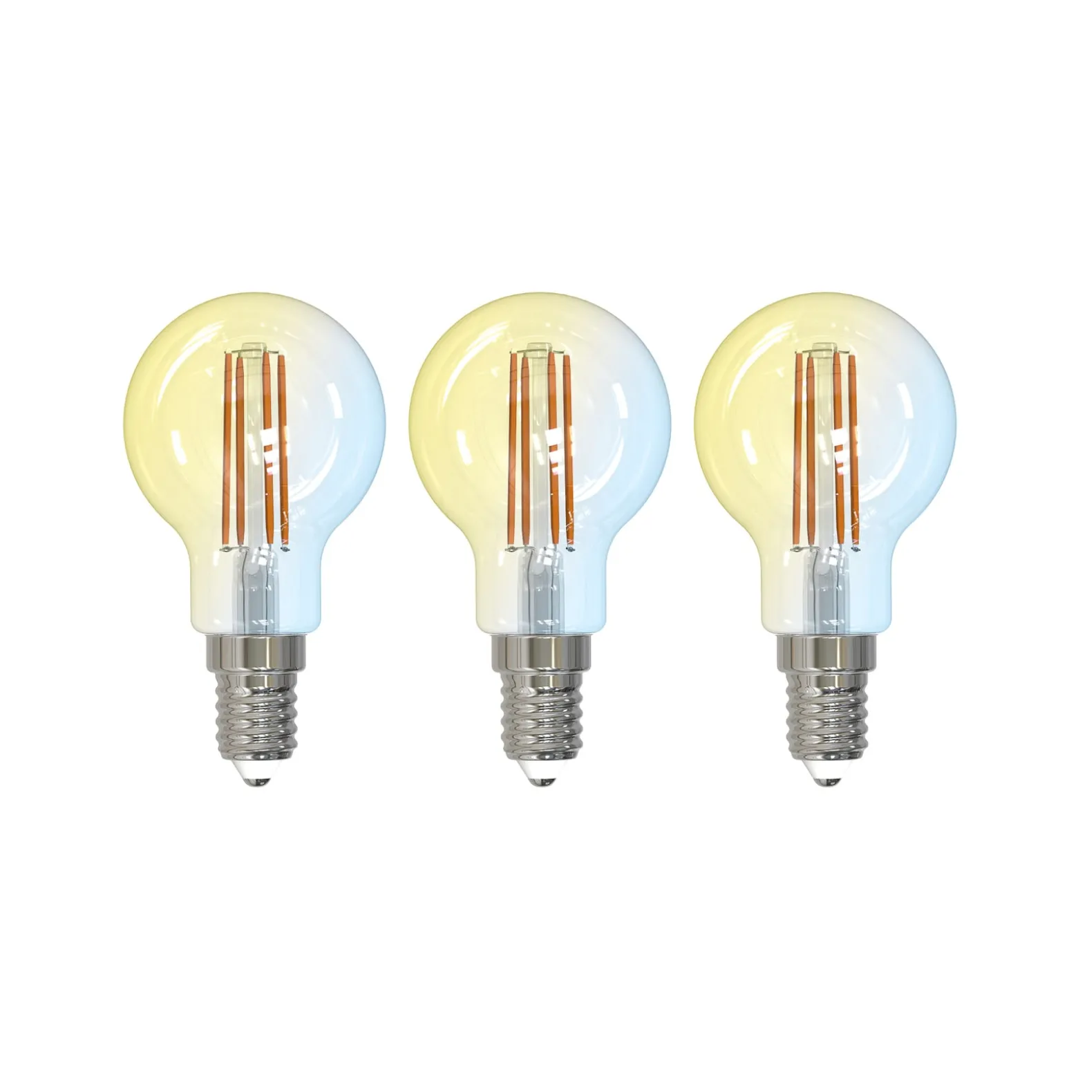 LUUMR Smart LED-pisaralamppu 3 kpl E14 4.2W CCT kirkas Tuya