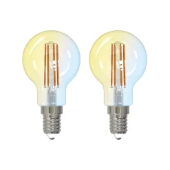 LUUMR Smart LED-pisaralamppu 2 kpl E14 4.2W CCT kirkas Tuya