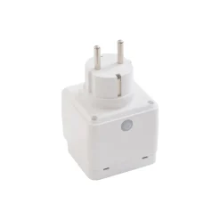 LUUMR Smart Plug Lykka, EU, WiFi, Tuya, sisä- ja ulkotila, valkoinen