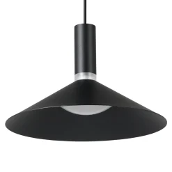 Älykäs riippuvalo Conomavilla-Z, musta 92 cm 3-lamppuinen RGB