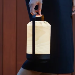 LZF Mini Chou -LED-pöytälamppu, akku, norsunluu
