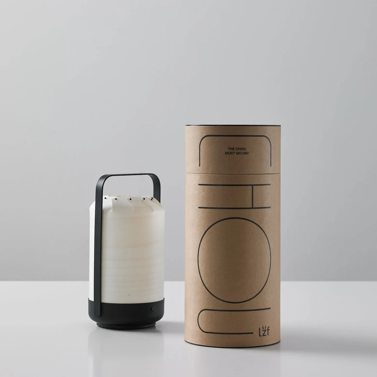 LZF Mini Chou -LED-pöytälamppu, akku, norsunluu