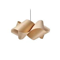 LZF Swirl-riippuvalaisin, luonnon pyökki, Ø 75 cm