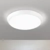 Maggy LED-kattovalaisin, Ø 25 cm, valkoinen, CCT, IP65, koristerenkaat