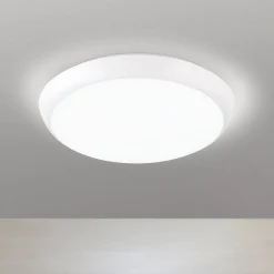 Maggy LED-kattovalaisin, Ø 25 cm, valkoinen, CCT, IP65, koristerenkaat