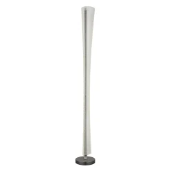 Malinda-LED-lattiavalo, kirkas/antrasiitti, korkeus 155 cm, CCT