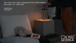 Manorola-LED-koristelyhty, USB, himmennettävä